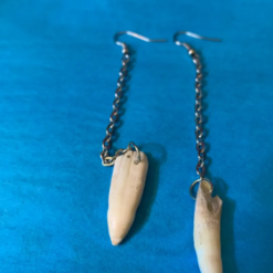 Alligator Teeth Earrings (large)