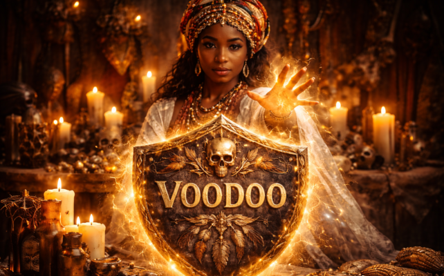 Kraftvoller spiritueller Voodoo-Schutz