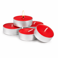 Rot Tee Kerzen